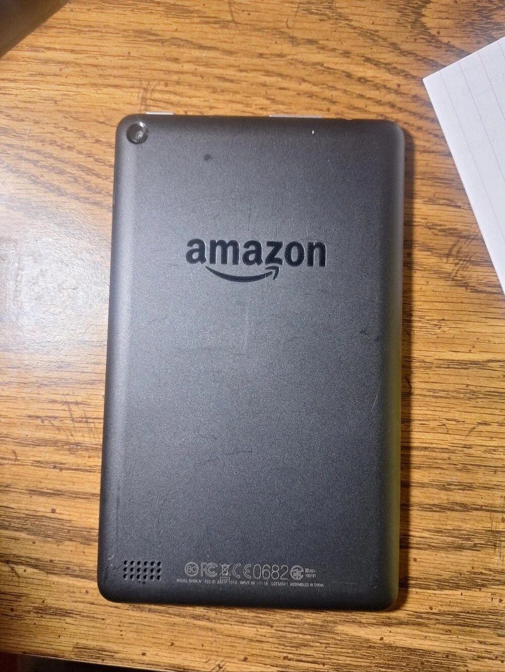 Amazon branded tablet